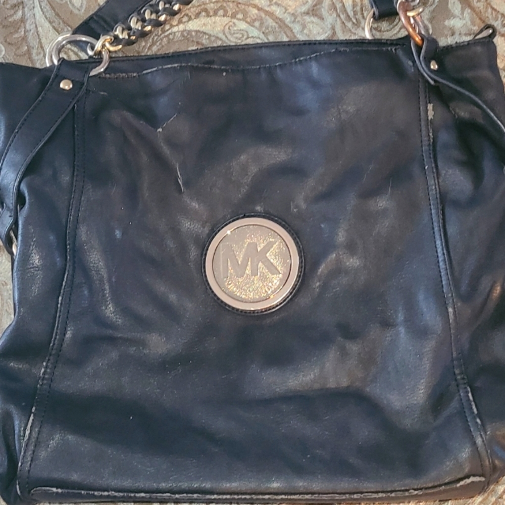 Michael Kors black shoulder bag